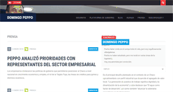 Desktop Screenshot of domingopeppo.com